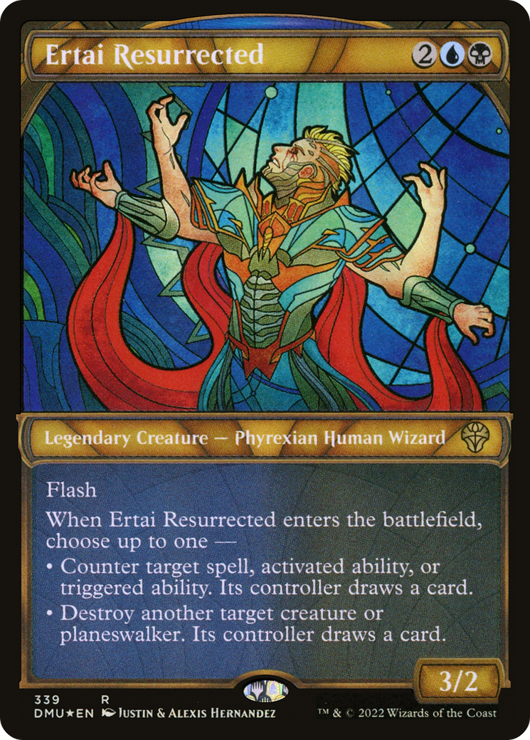 {R} Ertai Resurrected (Showcase Textured) [Dominaria United][DMU 339]