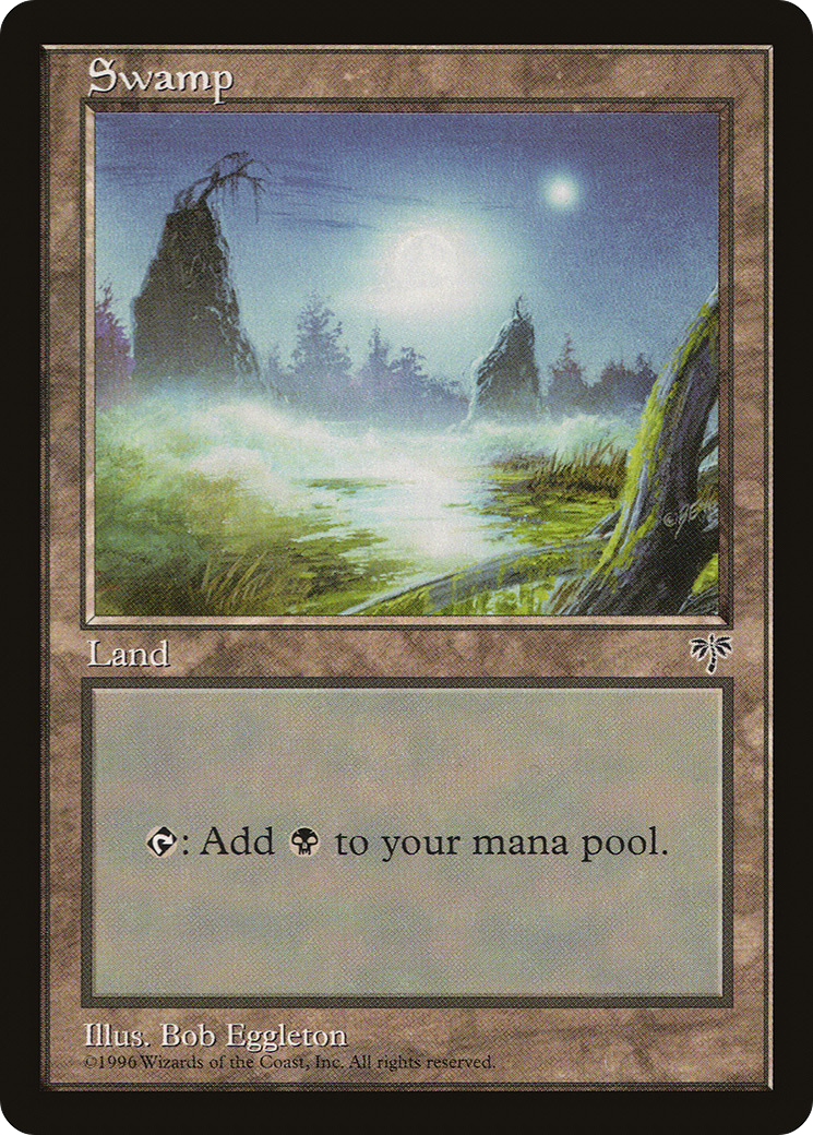 {B}[MIR 340] Swamp (340) [Mirage]