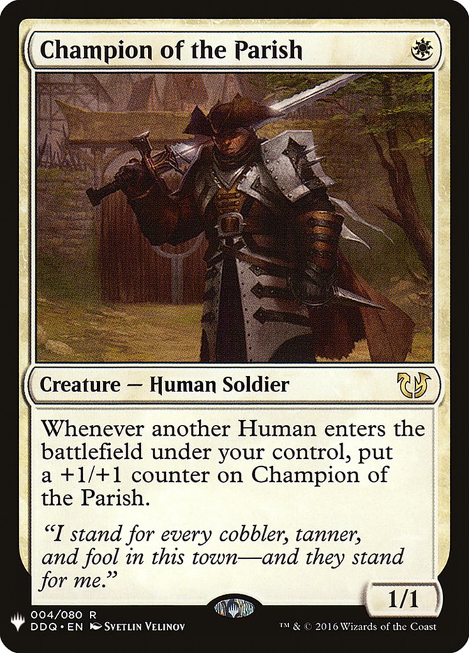 {R} Champion of the Parish [Mystery Booster][LS DDQ 004]