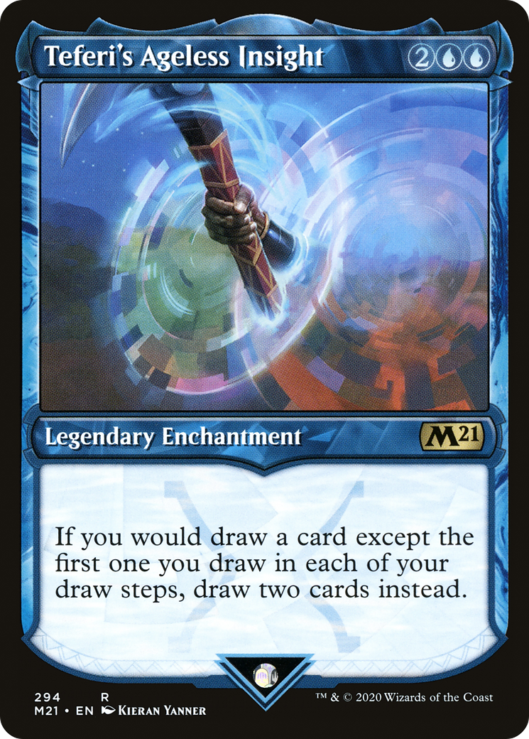 {R} Teferi's Ageless Insight (Showcase) [Core Set 2021][M21 294]