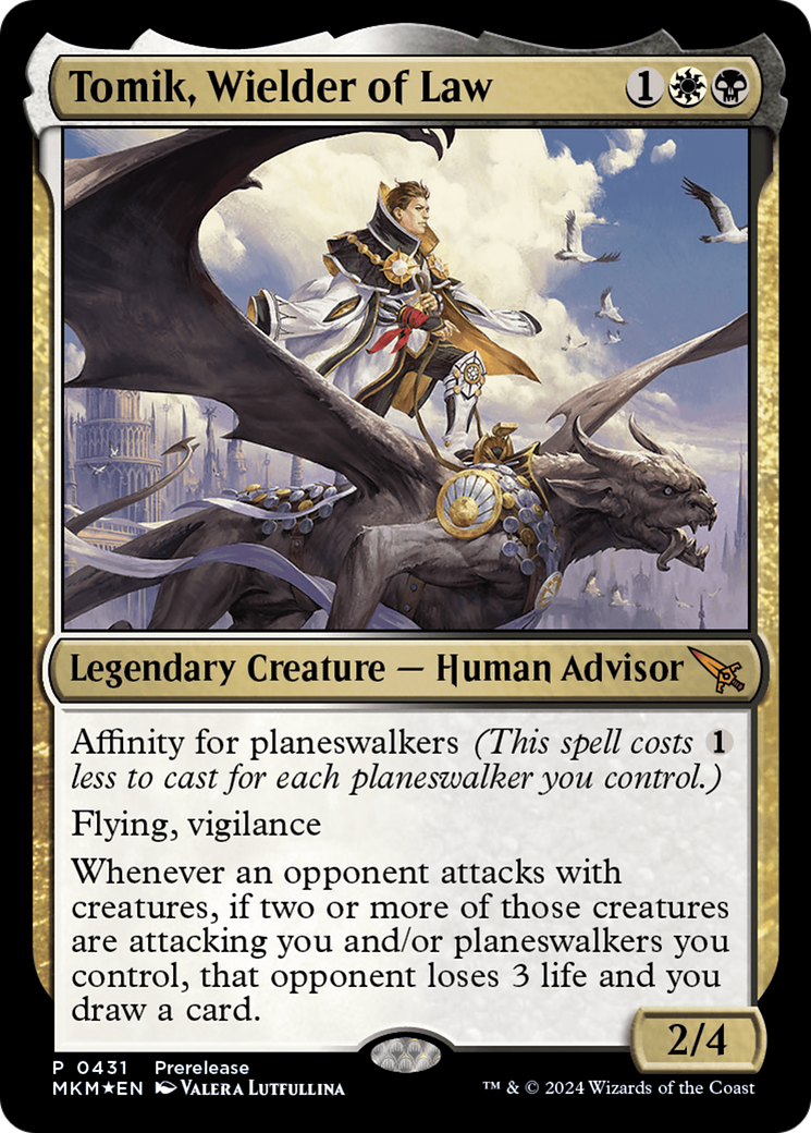 {R} Tomik, Wielder of Law [Murders at Karlov Manor][MKM 431]