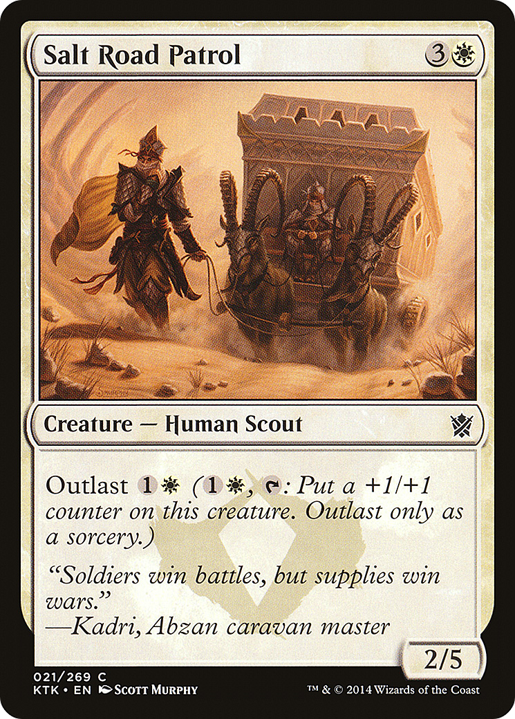 {C} Salt Road Patrol [Khans of Tarkir][KTK 021]