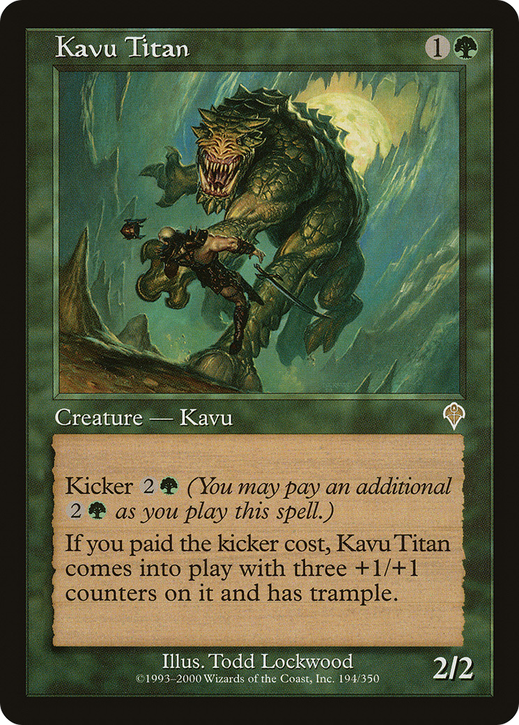 {R} Kavu Titan [Invasion][INV 194] - Misty Mountain Games