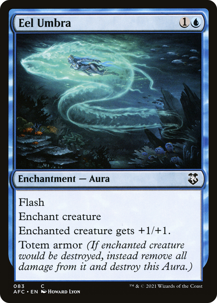 {C} Eel Umbra [Dungeons & Dragons: Adventures in the Forgotten Realms Commander][AFC 083]