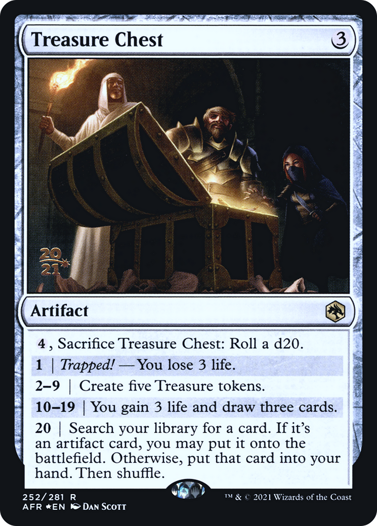 {R} Treasure Chest [Dungeons & Dragons: Adventures in the Forgotten Realms Prerelease Promos][PR AFR 252]
