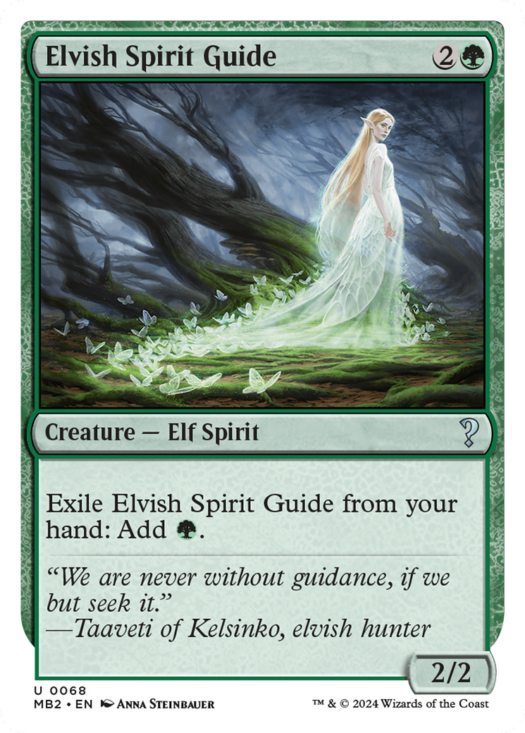{C} Elvish Spirit Guide (Future Sight) [Mystery Booster 2][MB2 068]