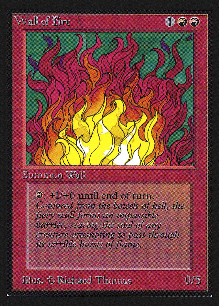 {C} Wall of Fire [CollectorsÃ¢Â€Â™ Edition][GB CED 182]