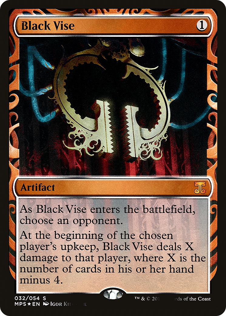 {R} Black Vise [Kaladesh Inventions][MPS 032] - Misty Mountain Games