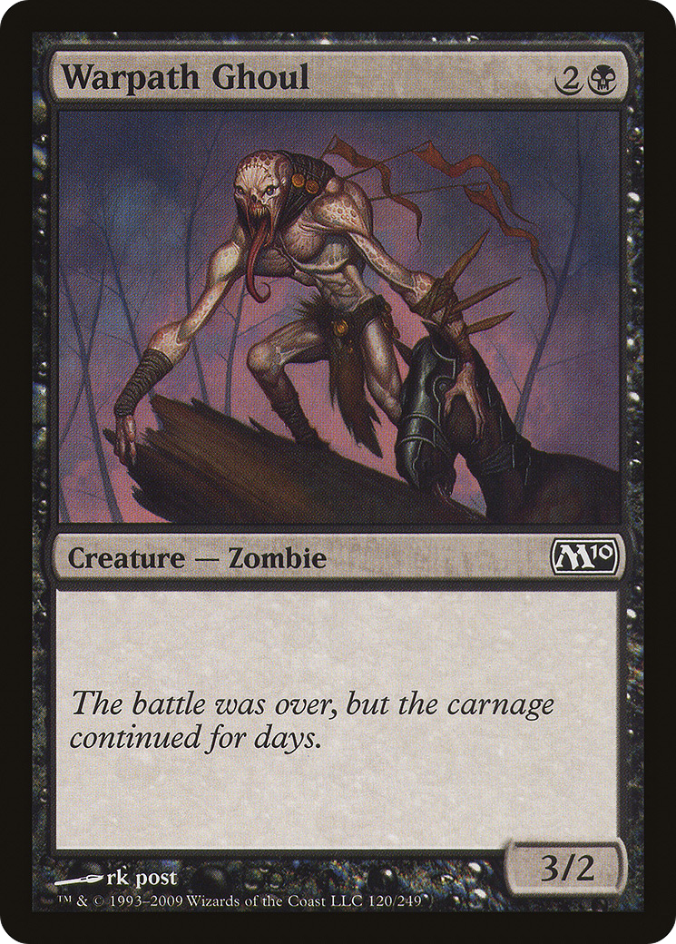 {C} Warpath Ghoul [Magic 2010][M10 120]