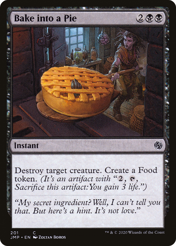{C} Bake into a Pie [Jumpstart][JMP 201]