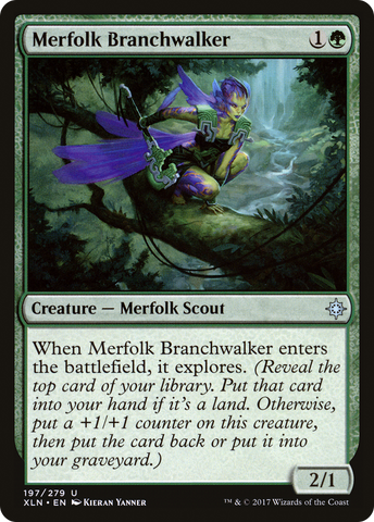 {C} Merfolk Branchwalker [Ixalan][XLN 197]