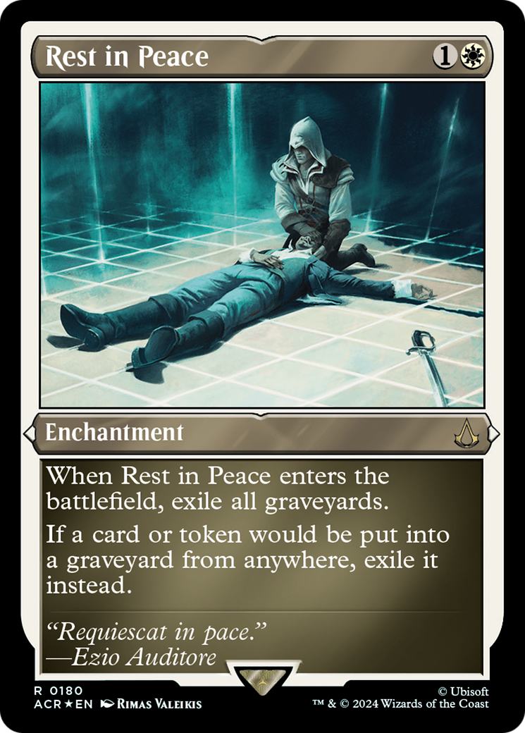 {R} Rest in Peace (Foil Etched) [Assassin's Creed][ACR 180]