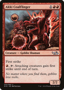 {C} Akki Coalflinger (Elves vs. Goblins) [Duel Decks Anthology][EVG 033]