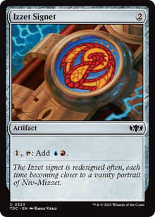 {C} Izzet Signet [Tarkir: Dragonstorm Commander][TDC 320]