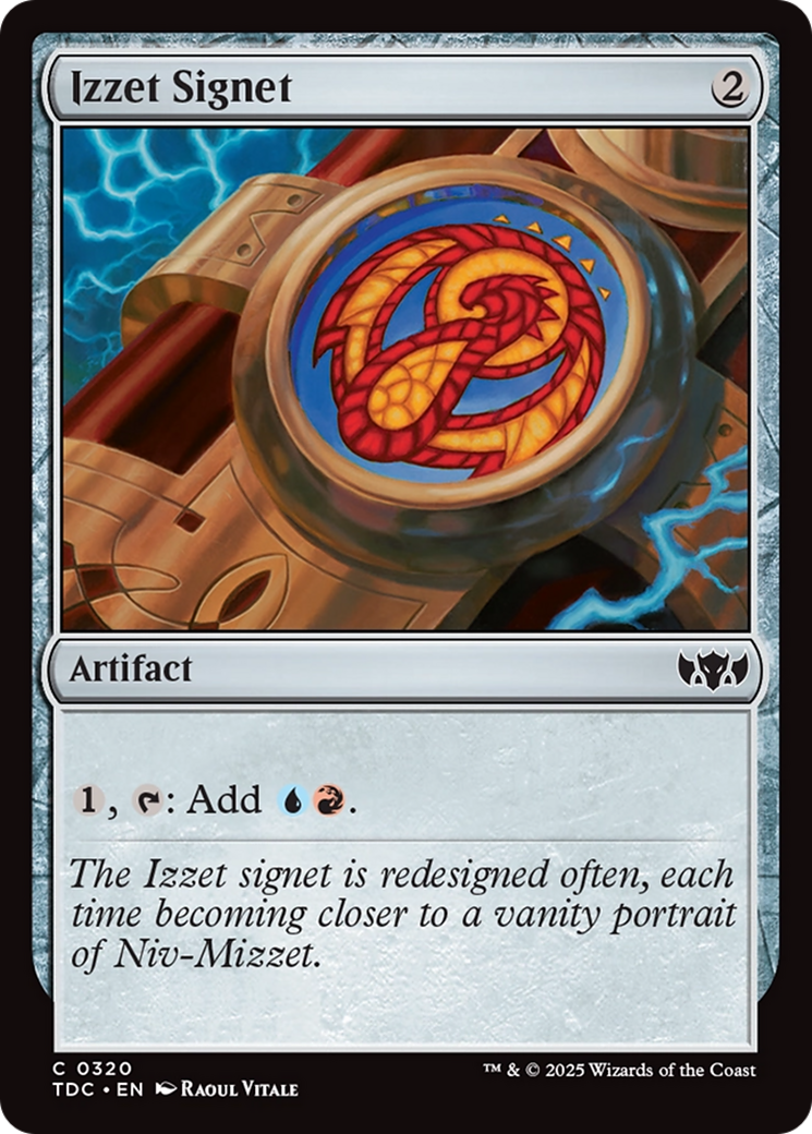 {C} Izzet Signet [Tarkir: Dragonstorm Commander][TDC 320]