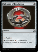 {C} Talisman of Indulgence (Ripple Foil) [Modern Horizons 3 Commander][RPF M3C 312]