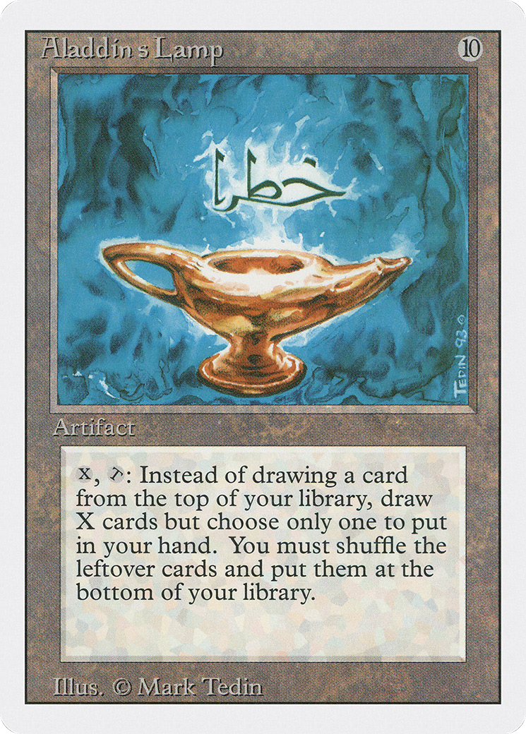 {R} Aladdin's Lamp [Revised Edition][3ED 231] - Misty Mountain Games