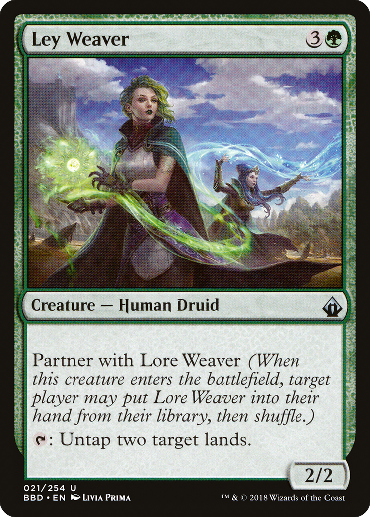 {C} Ley Weaver [Battlebond][BBD 021]