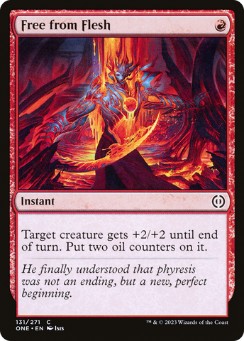 {C} Free from Flesh [Phyrexia: All Will Be One][ONE 131]