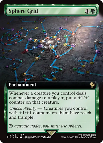 {R} Sphere Grid (Extended Art) [FINAL FANTASY Commander][FIC 123]