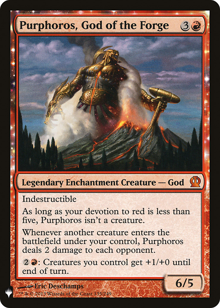 {R} Purphoros, God of the Forge [Mystery Booster][LS THS 135]