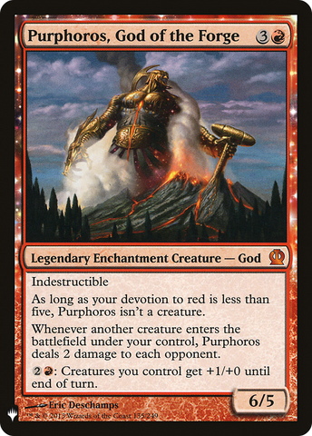 {R} Purphoros, God of the Forge [Mystery Booster][LS THS 135]