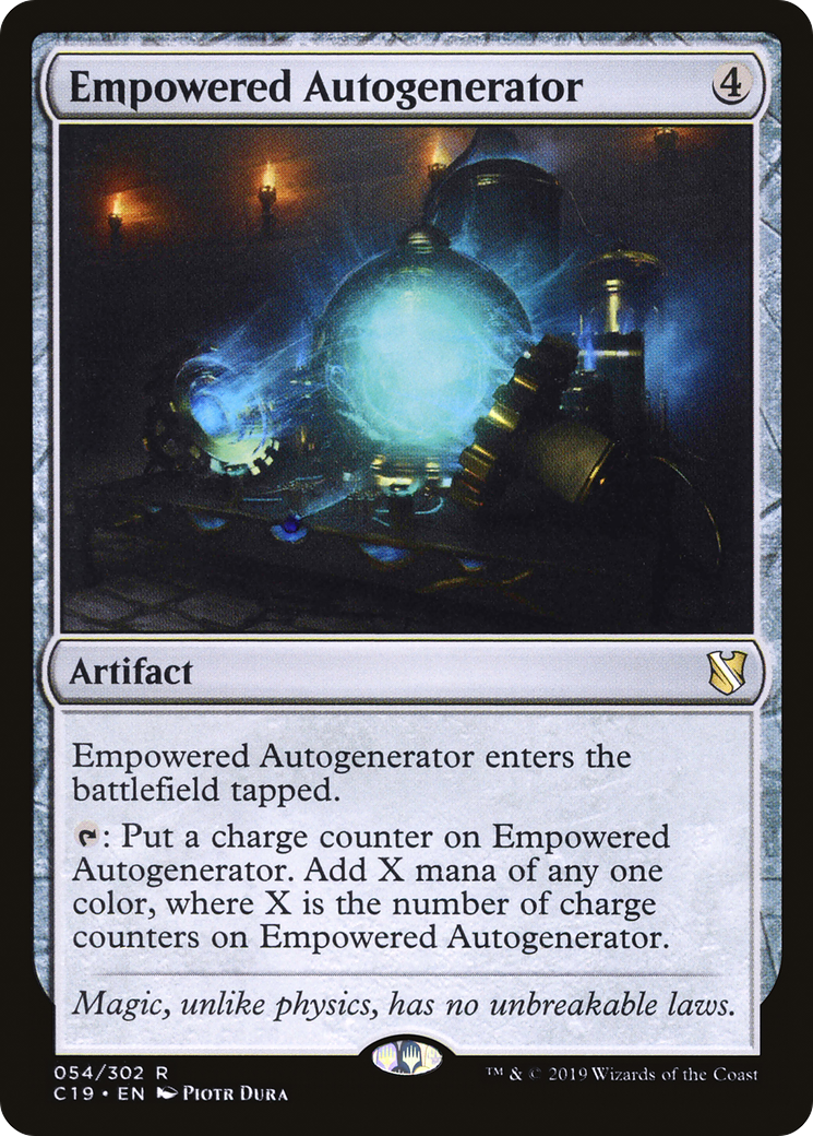 {R} Empowered Autogenerator [Commander 2019][C19 054] - Misty Mountain Games