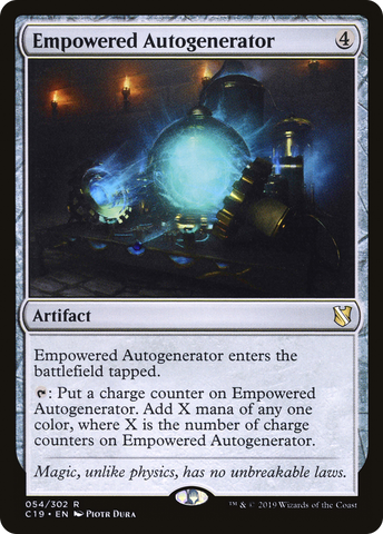 {R} Empowered Autogenerator [Commander 2019][C19 054]