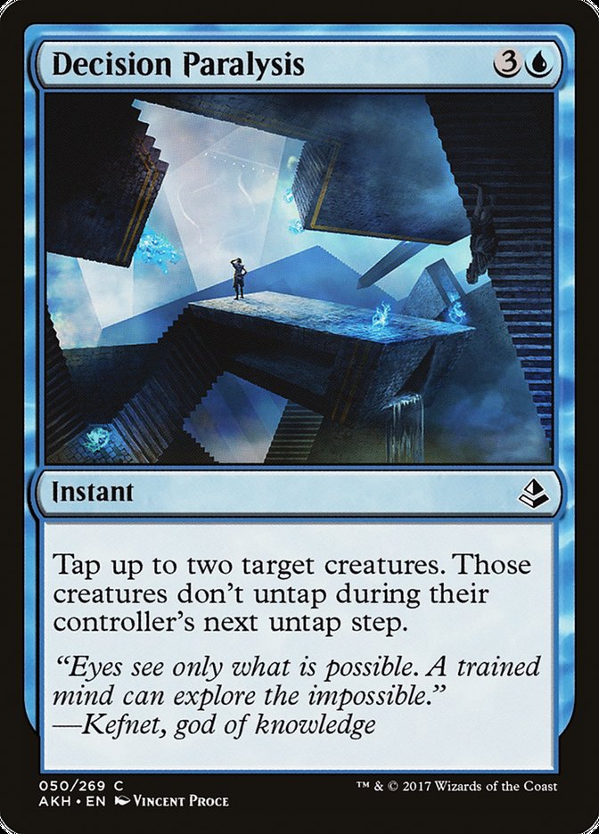{C} Decision Paralysis [Amonkhet][AKH 050]