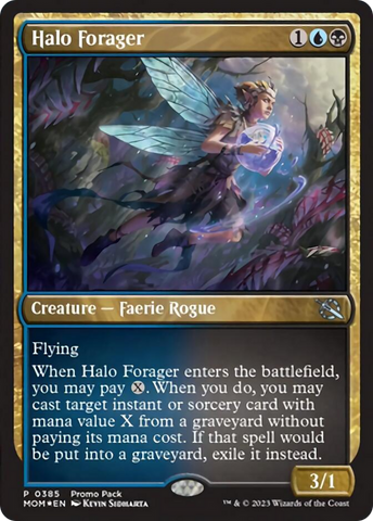 {C} Halo Forager (Promo Pack) [March of the Machine][PP MOM 385]