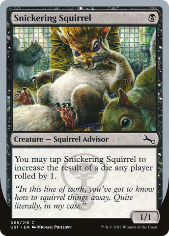 {C} Snickering Squirrel [Unstable][UST 068]