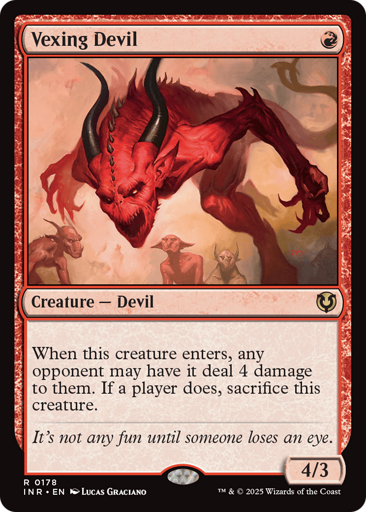 {R} Vexing Devil [Innistrad Remastered][INR 178]