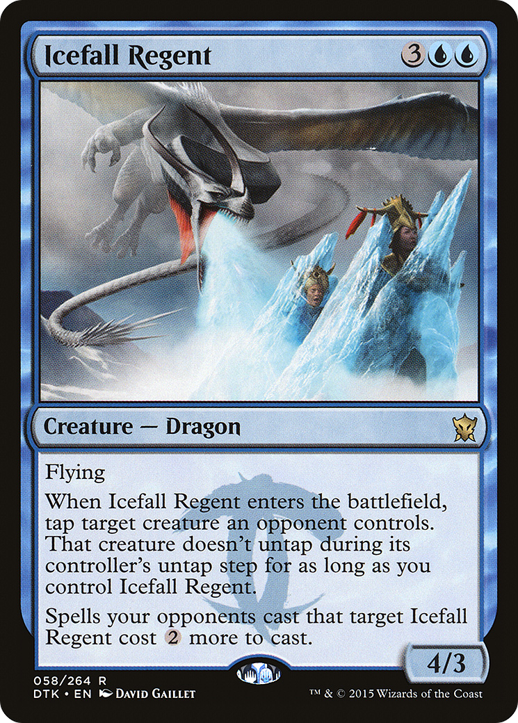 {R} Icefall Regent [Dragons of Tarkir][DTK 058] - Misty Mountain Games