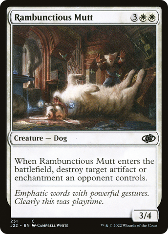 {C} Rambunctious Mutt [Jumpstart 2022][J22 231]