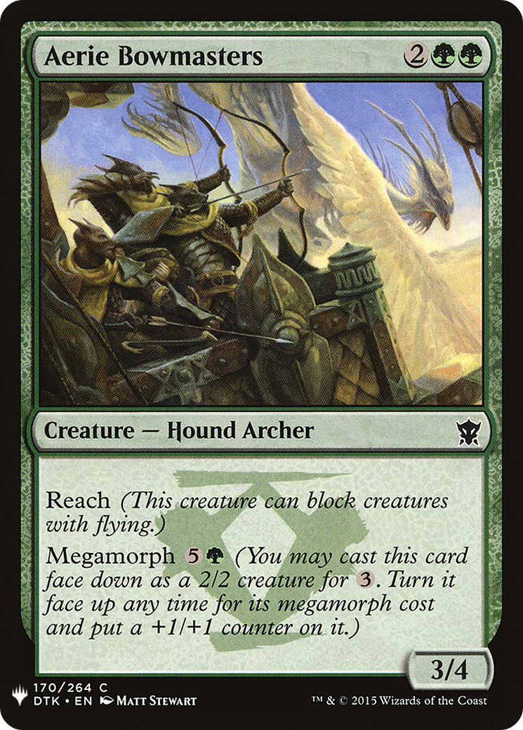 {C} Aerie Bowmasters [Mystery Booster][LS DTK 170]