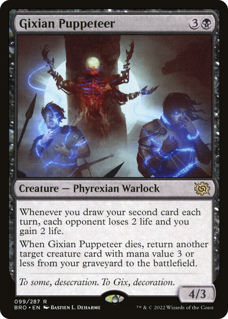 {R} Gixian Puppeteer [The Brothers' War][BRO 099]