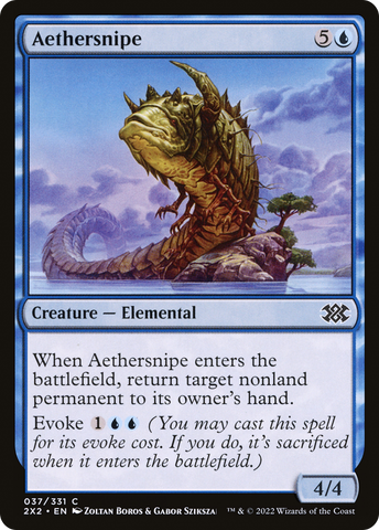 {C} Aethersnipe [Double Masters 2022][2X2 037]
