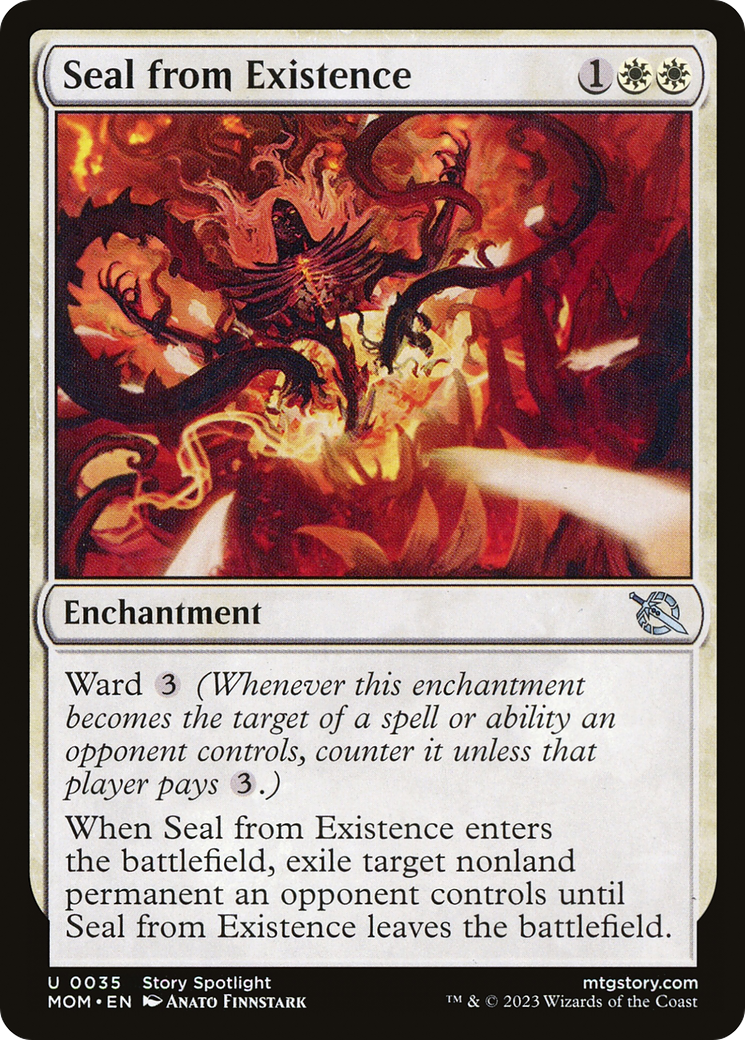 {C} Seal from Existence [March of the Machine][MOM 035]