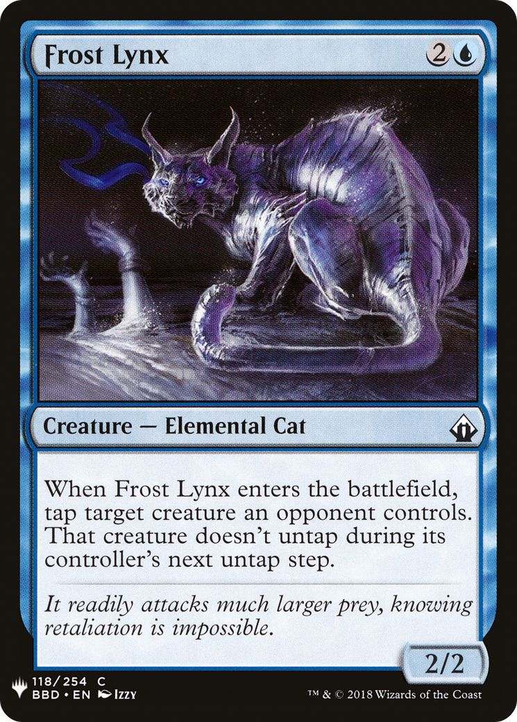 {C} Frost Lynx [Mystery Booster][LS BBD 118]