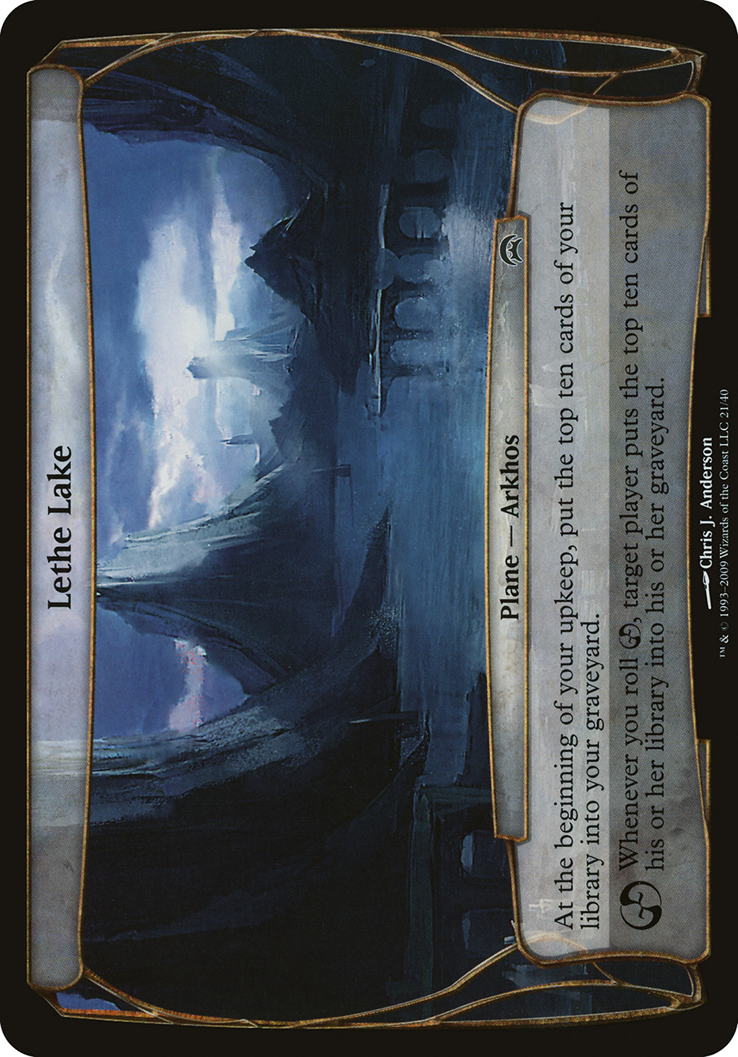 {O} Lethe Lake (Planes) [Planechase Planes][OVR HOP 021] - Misty Mountain Games