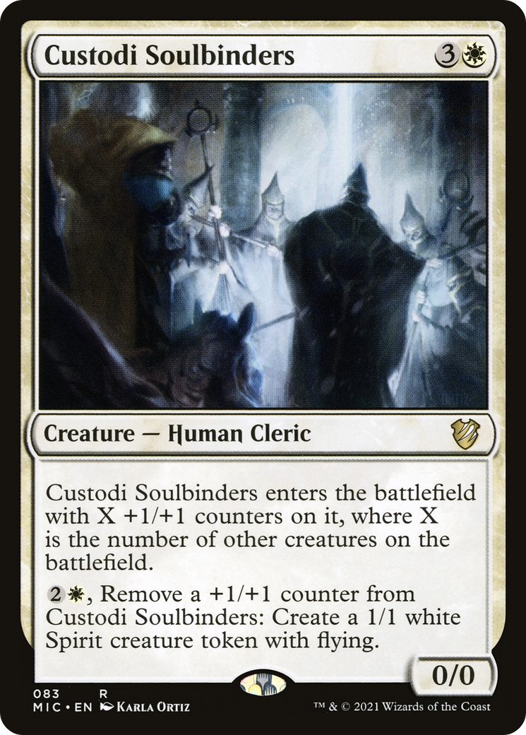 {R} Custodi Soulbinders [Innistrad: Midnight Hunt Commander][MIC 083]