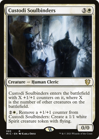 {R} Custodi Soulbinders [Innistrad: Midnight Hunt Commander][MIC 083]