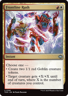 {@C} Frontline Rush [Tarkir: Dragonstorm][TDM 186]