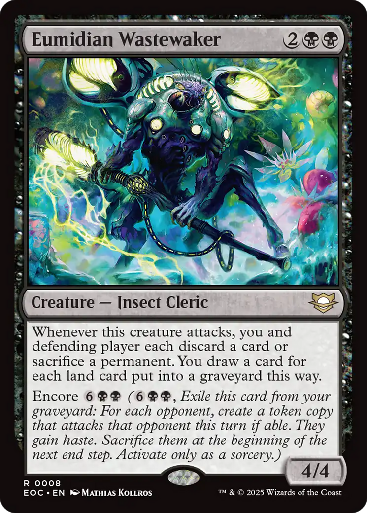 {R} Eumidian Wastewaker [Edge of Eternities Commander][EOC 008]