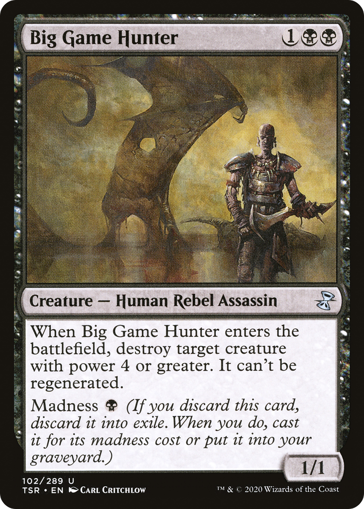 {C} Big Game Hunter [Time Spiral Remastered][TSR 102]