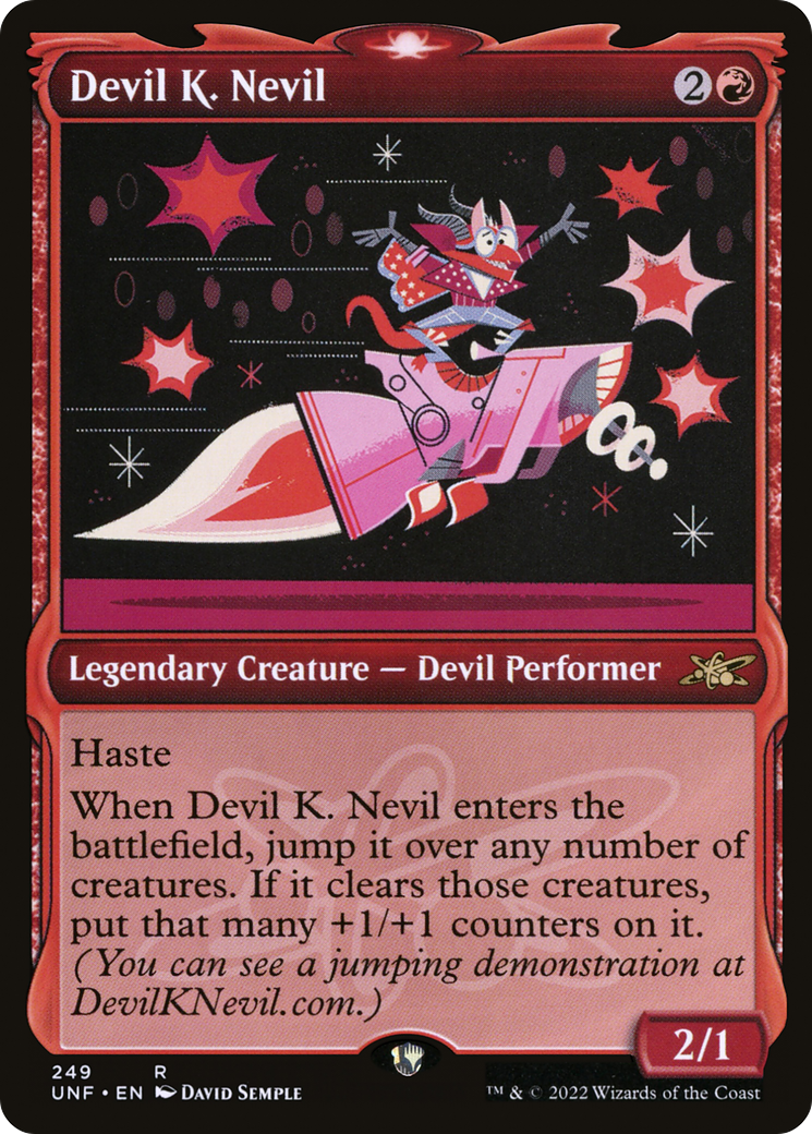 {R} Devil K. Nevil (Showcase) [Unfinity][UNF 249]