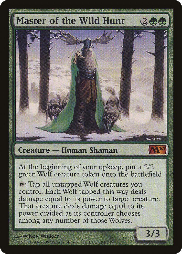 {R} Master of the Wild Hunt [Magic 2010][M10 191]