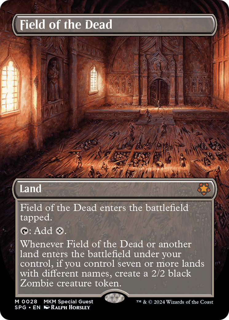 {R} Field of the Dead (Borderless) [Murders at Karlov Manor Special Guests][SPG 028]