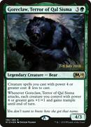 {R} Goreclaw, Terror of Qal Sisma [Core Set 2019 Prerelease Promos][PR M19 186]