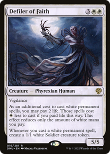 {R} Defiler of Faith [Dominaria United][DMU 016]